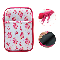 Langlebige Tragbare Neopren-Buchhülle Sublimations-Rohlinge mit Reißverschluss 3 Größen Kindle-Hüllen Schlichte Weiße Buchtasche Laptop-Hülle