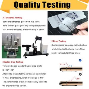 Protecteur d'écran en verre trempé Bingo 9D Dropshipping pour <span class=keywords><strong>Samsung</strong></span> A6 PLUS/A60/A7 2018/A71/A72 antistatique - Product Image 5