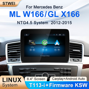Reproductor Multimedia para Automóvil con Pantalla de 8.4 Pulgadas, Precio de Fábrica STWEI, para Mercedes Benz ML W166 GL, Navegación GPS Integrada Inalámbrica - Product Image 2