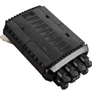 Horizontal fibra óptica conector caixa 96/144/288 cabo conector caixa de emenda do terminal do cabo do tanque impermeável exterior