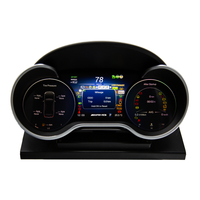 Panel Instrumen LCD Digital untuk Mobil Benz ML GL G-Class GLE GLS 2012-2019 W166 W463 Speedometer Kokpit Virtual