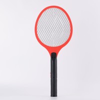 Raquette anti-moustiques rechargeable de sécurité, tapette à insectes à haute tension avec grande grille, attrape-insectes physique écologique