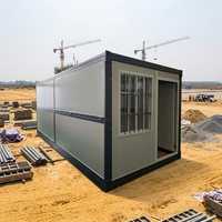 Conteneur Maison Pliable Moderne et Portable de 20 et 40 pieds, Écologique et Pratique, avec Structure en A