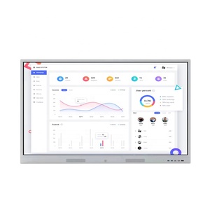 Pizarra Interactiva Inteligente 4K UHD de 55/65/75/86 Pulgadas, Pantalla Táctil Todo en Uno, Pizarra Digital para Oficina, Reuniones y Aulas - Product Image 4