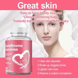 Supplément de beauté de marque privée OEM Gommes éclaircissantes pour la peau Gommes au collagène L - Product Image 4
