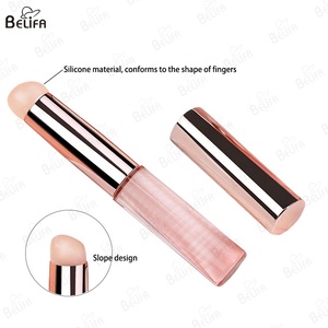 Esmalte de uñas Gel Smudge Pen Aplicador Herramientas de salón de silicona Reutilización Esmalte de uñas lavable Esponja labio Cepillos de uñas de silicona - Product Image 3