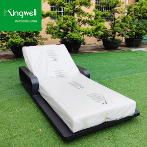 Chaise Lounge <span class=keywords><strong>de</strong></span> aluminio <span class=keywords><strong>para</strong></span> exteriores, silla <span class=keywords><strong>de</strong></span> <span class=keywords><strong>piscina</strong></span> y <span class=keywords><strong>tumbona</strong></span> <span class=keywords><strong>para</strong></span> playa, Patio, Hotel, Villa o muebles <span class=keywords><strong>de</strong></span> patio - Product Image 3