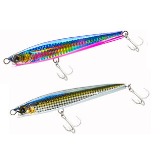 Señuelo de Pesca Japonés Tipo Minnow, 50g 110mm, Señuelo para Pesca de Atún Dorado, Señuelo de Largo Alcance para Pesca en Aguas Profundas, Modelo 9007 - Product Image 3