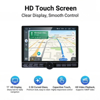 Radio Estéreo para Auto LODARK N5Pro de 13 Pulgadas con Botones, Android 14, CarPlay Inalámbrico, Android Auto, 4G LTE, 5G WiFi, 36EQ DSP, Navegación para Auto