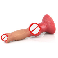 Dildo vibrant en silicone de grande taille - Jouet pour adultes réaliste et doux de grande taille