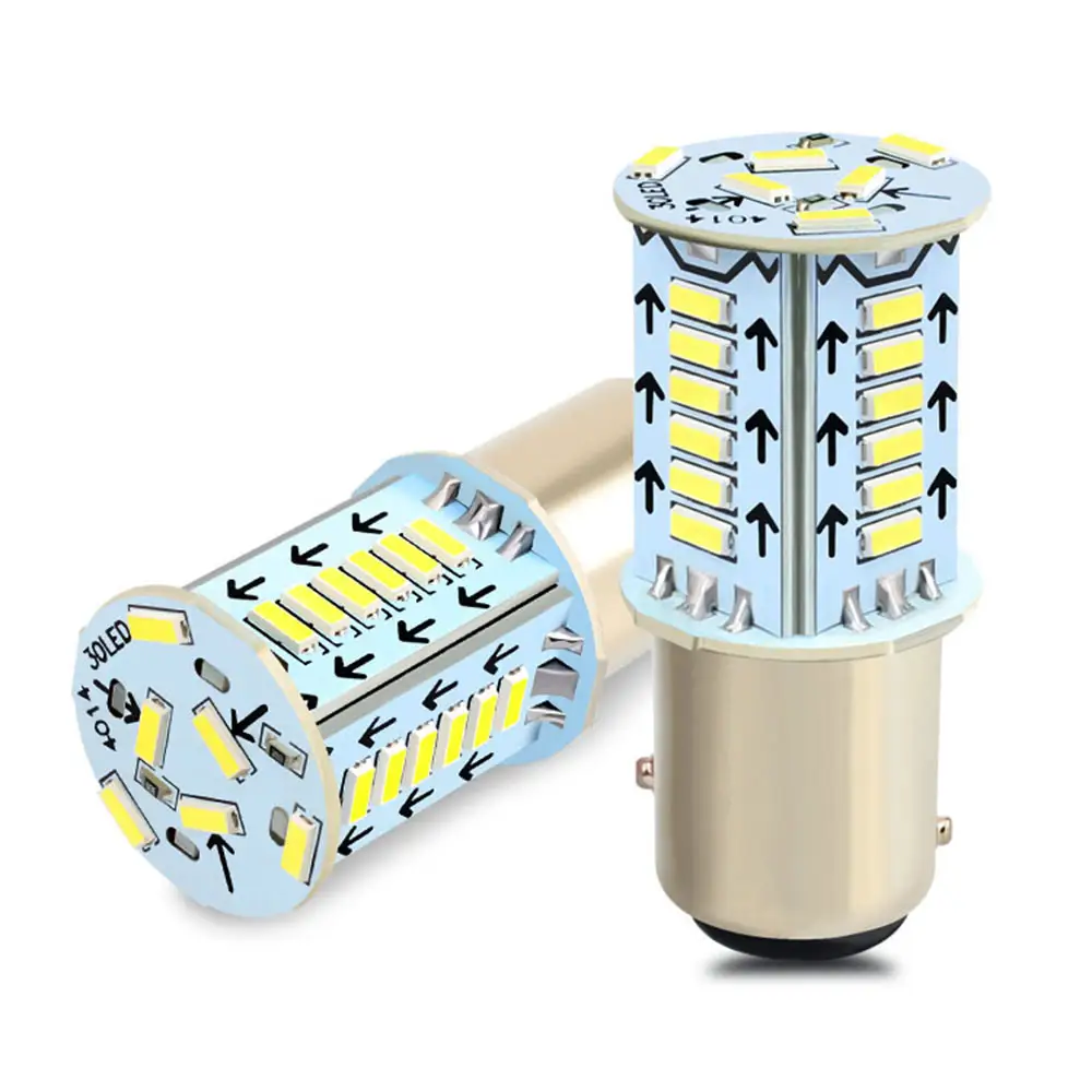 12V 1157 chảy Strobe phanh đèn 4014 30SMD BAY15D LED bóng đèn DRL đảo ngược đậu xe lần lượt tín hiệu đuôi dừng đèn cho xe máy