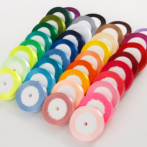 <span class=keywords><strong>Ruban</strong></span> en satin de haute qualité de 2 cm x <span class=keywords><strong>25</strong></span> yards pour l'emballage de boîtes à gâteaux, rubans en polyester, décoration de mariage, bricolage, prix de gros - Product Image 2
