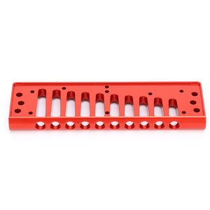 หวีฮาร์โมนิก้าสำหรับ HOHNER SP20 อะลูมิเนียมอัลลอยด์ 10 รู อะไหล่เครื่องดนตรีบลูส์ - Product Image 1