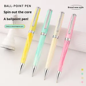 Fournitures de bureau et scolaires motifs de stries fluides en résine stylo à bille en métal imprimé Streanline Water <span class=keywords><strong>Rotring</strong></span> stylos d'écriture - Product Image 1