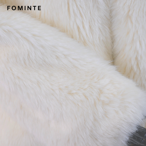 <span class=keywords><strong>Manteau</strong></span> d'hiver de luxe pour <span class=keywords><strong>femme</strong></span> en fausse fourrure d'agneau, à manches longues, doux et moelleux, chaud et décontracté, style mode, vente en gros OEM ODM - Product Image 6