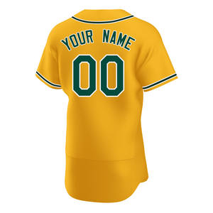 定制缝制个性化棒球衫运动制服男式女式棒球球衣 - Product Image 4