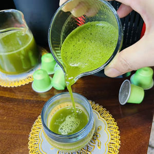 Capsules de café matcha vanille à prix abordable pour machine à café, dosettes de thé en aluminium pour entreprises, dosettes de poudre de matcha pur - Product Image 3