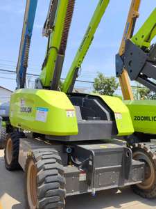 इस्तेमाल किया 32 मीटर डीजल पहिएदार पहिया स्पष्ट उछाल लिफ्ट ZA34J-V हवाई कामकाजी मंच आवश्यक कोर घटक पंप इंजन मोटर - Product Image 3