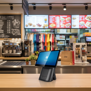 Terminal Punto de Venta con Pantalla Táctil Completa de 15/17 Pulgadas, Sistema de Punto de Venta Todo en Uno, Caja Registradora <span class=keywords><strong>para</strong></span> Comercio Minorista, Salón, Tienda, Negocio - Product Image 5