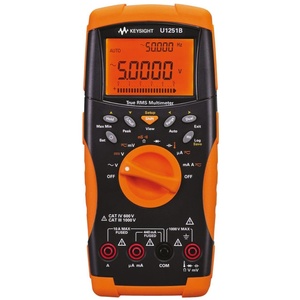 Multímetro Digital Portátil Keysight Technologies U1251B, True RMS 1000V 10A 4.5 Dígitos DMM, 1 Año de Garantía - Product Image 3