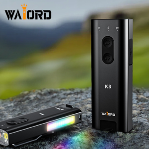 Linterna LED Recargable WAIORD K3 IP65 Resistente al Agua, Enfoque Ajustable, 800 Lúmenes, Luz de Emergencia para Camping y Buceo, Duradera - Product Image 5