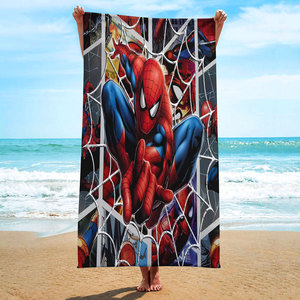 Toalla de Playa Extra Grande de Secado Rápido con Diseño de Superhéroe de Dibujos Animados, Manta de Viaje de Verano sin Arena, Regalo de Cumpleaños para Niños y Adultos - Product Image 3