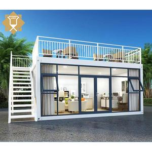 Maison conteneur préfabriquée en acier modulaire, mobile et <span class=keywords><strong>d</strong></span>étachable, pour habitation et <span class=keywords><strong>location</strong></span> de petits logements - Product Image 2