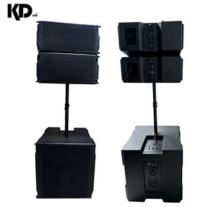 Sistema de Altavoces de Audio de Neodimio y Titanio de Alta Resolución Active Line, Salida de 950w, Ruedas Universales para Eventos de Boda, Conjunto Kd-4+2 - Product Image 4