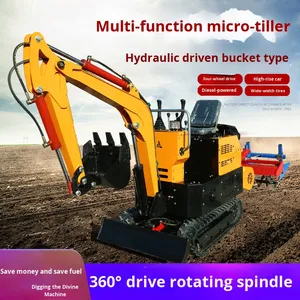 Microcultivador de Jardín de <span class=keywords><strong>50</strong></span> HP, 40 HP, 35 HP, 25 HP, de Doble Propósito para Terreno Húmedo y Seco, Multifuncional - Product Image 4