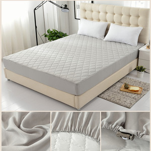 Imperméable en bambou blanc lit bébé bébé <span class=keywords><strong>berceau</strong></span> Ajusté et Enfant En Bas Âge Matelas/Couverture/protecteur - Product Image 5