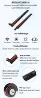Antenne WiFi double bande 2,4 GHz 5,8 GHz en caoutchouc, antenne omnidirectionnelle 3dBi, connecteur RP-SMA mâle pour routeur sans fil et passerelle IoT