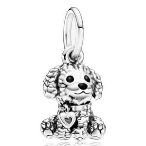 Abalorios <span class=keywords><strong>de</strong></span> Moda <span class=keywords><strong>de</strong></span> Alta Gama con Baño <span class=keywords><strong>de</strong></span> Cobre, Diseño Vintage <span class=keywords><strong>de</strong></span> Perro <span class=keywords><strong>Labrador</strong></span> Poodle, para Hacer Joyería DIY, Colgantes y Pulseras, Unisex para Mujer - Product Image 2