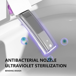 WC intelligent MWD personnalisé avec bidet intégré, induction, abattant automatique, réservoir d'<span class=keywords><strong>eau</strong></span> intégré, WC électrique pour petits espaces, toilettes intelligentes pour salle <span class=keywords><strong>de</strong></span> bain - Product Image 4