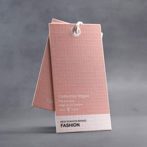 Phong cách đa dạng miễn phí thiết kế độ dày khác nhau thân thiện với môi nhãn Tag cho quần áo may thẻ hangtag giấy tái chế - Product Image 4