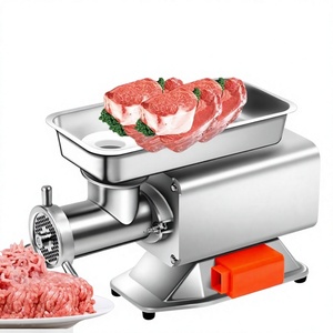 New Multifunctional Fish <b>Meat</b> Mincer Sausage Making Professional Potato <b>Meat</b> <b>Grinder</b> 2 Blades Electric 150kg/h >10L - Product Image 1