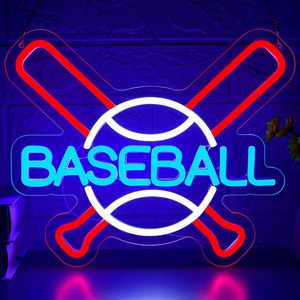 Baseball Letreros Neon LED dimmable USB powered ambient <b>light</b> store <b>window</b> decoration <b>light</b> street indicator <b>light</b> Customized 5V - Product Image 6