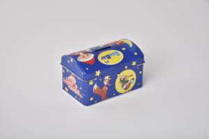 Caja de memoria decorativa para niños con cerradura y llave Caja del Tesoro para niños con cerradura Re 128X83X78 - Product Image 5