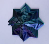 Jouet anti-stress en spirale imprimé en 3D en PLA, personnalisable, commandes en gros acceptées, service d'impression 3D en PLA, impression FDM, modèle 3D haute précision