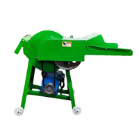 Broyeur de luzerne Machine à couper les paillettes Broyeur d'herbe sèche et humide Machine à couper les grains de paille de blé pour l'alimentation animale