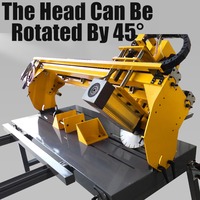Machine de découpe automatique portable multifonctionnelle pour carreaux, briques réfractaires et marbre, avec fonction de chanfreinage à 45 degrés