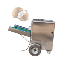 Machine à éplucher les cosses de noix de coco de grande capacité Machine à décortiquer la noix de coco Machine à éplucher la noix de coco avec moteur diesel