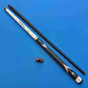 空间X 12.5毫米台球杆碳纤维玻璃耐用球杆台球枫木屁股袖灰批发价 - Product Image 6