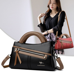 New Fashion Crossbody Bag Large Capacity Shoulder Bag Soft PU Leather Women's Handbag Designer Senior Luxury Crossbody Bag - Product Image 2