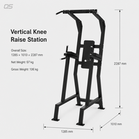Station de musculation multifonctionnelle commerciale : Tour de musculation, Station de tractions et de dips, Équipement de musculation et de bodybuilding pour la salle de sport