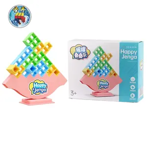 Sengso 균형 블록 빌딩 블록 부모-자식 상호 작용 게임 타워 장난감 퍼즐 보드 게임
