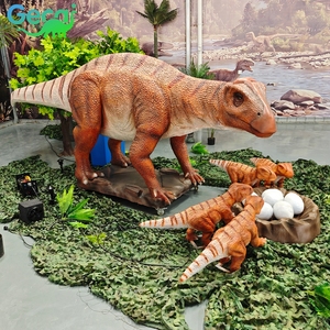 <span class=keywords><strong>Dinosaure</strong></span> herbeur animatronique personnalisé pour parc à thème jurassique |   Modèles de dinosaures réalistes directement de l'usine - Product Image 1