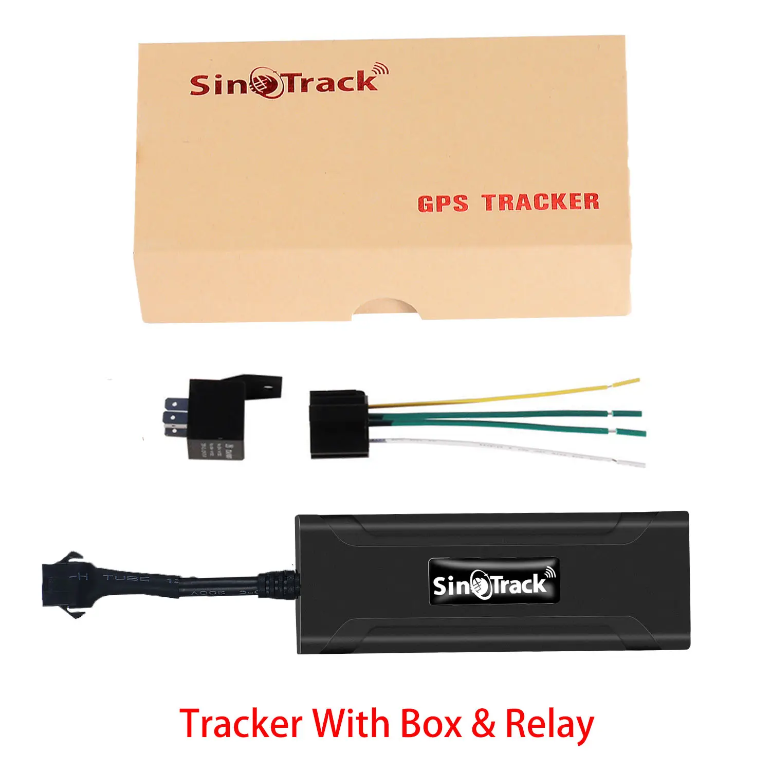 SinoTrack ST-901M GPS takip cihazı röle ile uzaktan kumandalı motor dahili GSM GPS anten