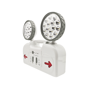 8 giờ khẩn cấp thời gian 10 W ánh sáng khẩn cấp 2*5 Watt đèn sạc di động khẩn cấp với 3.7V Pin Lithium - Product Image 4