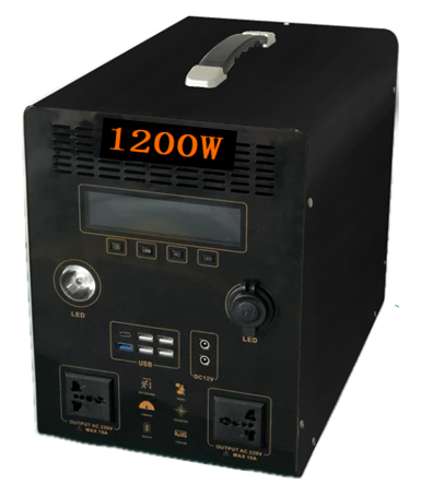 AL-L Power Banks & Power Station 1200W Travel Portable Lithium Energy Storage Power Supply