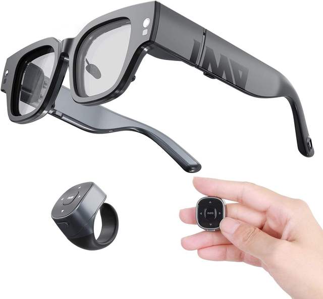 Air 2 AR Glasses With 1080P Micro-OLED Virtual Theater Camera 10 Language Translation Wireless Smart ChatGPT AR Ai Glasses